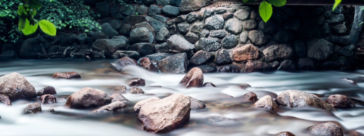 outside under open sky
